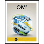 OM (with OM Online, 1 term (6 months) Printed Access Card) - 6th Edition - by David Alan Collier, James R. Evans - ISBN 9781305664791