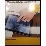 Managerial Accounting 15e Fordham University