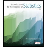 INTRO.TO PRACTICE OF STATISTICS - 10th Edition - by Moore - ISBN 9781319244446