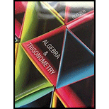 ALGEBRA+TRIG.(LL)W/ACCESS<IP> - 16th Edition - by Blitzer - ISBN 9781323142707