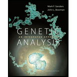 GENETIC ANALYSIS: AN INTEG. APP. W/MAS - 2nd Edition - by Sanders - ISBN 9781323142790