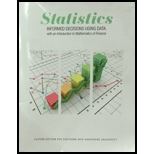 STATISTICS >CUSTOM< - 15th Edition - by Pearson Custom - ISBN 9781323456125