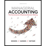 Cengagenowv2, 1 Term Printed Access Card For Mowen/hansen/heitger?s Managerial Accounting: The Cornerstone Of Business Decision-making, 7th
