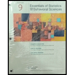 Essentials Of Statistics For The Behavioral Sciences - 9th Edition - by GRAVETTER,  Frederick J., Wallnau,  Larry B., Forzano,  Lori-ann B. - ISBN 9781337273312