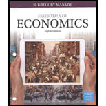 Bundle: Essentials Of Economics, Loose-leaf Version, 8th + Lms Integrated Mindtap Economics, 1 Term (6 Months) Printed Access Card - 8th Edition - by N. Gregory Mankiw - ISBN 9781337368087