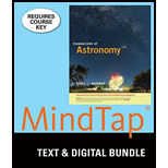 Bundle: Foundations of Astronomy, Enhanced, 13th + LMS Integrated MindTap Astronomy, 2 terms (12 months) Printed Access Card - 13th Edition - by Michael A. Seeds, Dana Backman - ISBN 9781337368360