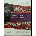 SOUTH-WEST..ESSEN.OF TAX.2018-TEXT - 21st Edition - by Raabe - ISBN 9781337386180