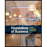 Foundations of Business (MindTap Course List)