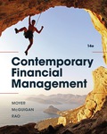 EBK CONTEMPORARY FINANCIAL MANAGEMENT - 14th Edition - by MOYER - ISBN 9781337514835