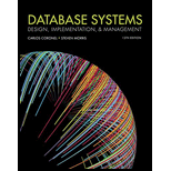 Database Systems: Design, Implementation, & Management - 13th Edition - by Carlos Coronel, Steven Morris - ISBN 9781337627900