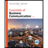 Bundle: Essentials of Business Communication, 11th + MindTap Business Communication, 1 term (6 months) Printed Access Card - 11th Edition - by Mary Ellen Guffey, Dana Loewy - ISBN 9781337736312