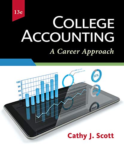Bundle: College Accounting: A Career Approach, Loose-leaf Version, 13th + Quickbooks Online + Working Papers With Study Guide