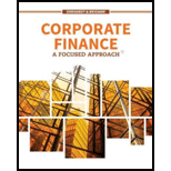 Corporate Finance: A Focused Approach (mindtap Course List)