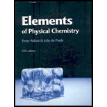 Elements Of Physical Chemistry - 5th Edition - by Peter Atkins, Julio de Paula - ISBN 9781429218139