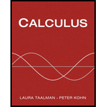 Calculus - 5th Edition - by Laura Taalman, Peter Kohn - ISBN 9781429241861
