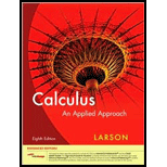Calculus: An Applied Approach, Enhanced Edition (with Enhanced WebAssign 1-Semester Printed Access Card) - 8th Edition - by Ron Larson - ISBN 9781439047781