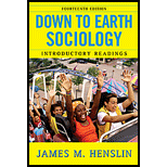 EBK DOWN TO EARTH SOCIOLOGY: 14TH EDITI - 15th Edition - by Henslin - ISBN 9781439108956