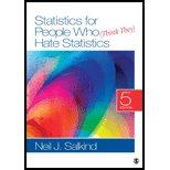 Statistics for People Who (Think They) Hate Statistics, Salkind, Without CD