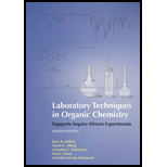 Laboratory Techniques in Organic Chemistry