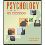 Psychology in Modules - 11th Edition - by David G. Myers, C. Nathan DeWall - ISBN 9781464167522