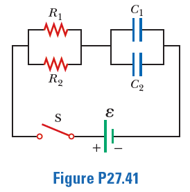 R1
C1
R2
C2
S
+
Figure P27.41
