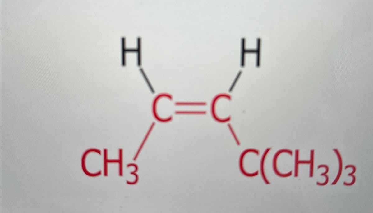 H
C=C
H
བ།
CH3 C(CH3)3