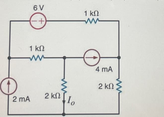 6 V
+
1 ΚΩ
ww
1 ΚΩ
ww
4 mA
2 ΚΩ
2 ΚΩ
2 mA
Io