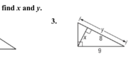 find x and y.
3.
00/
6