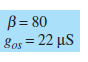 β=80
8os = 22 µS
