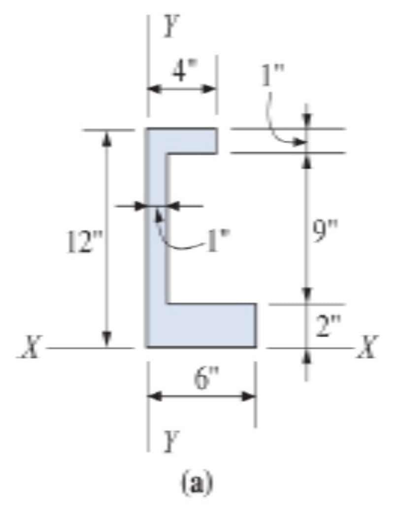 12"
9"
2"
X
L 6"
(a)
