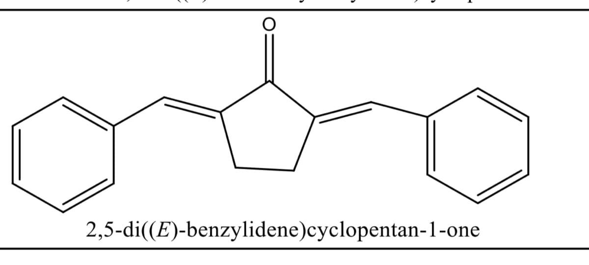 2,5-di((E)-benzylidene)cyclopentan-1-one