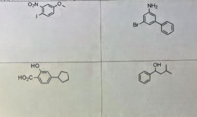 O₂N
HO
HO C-
Br
NH₂
OH