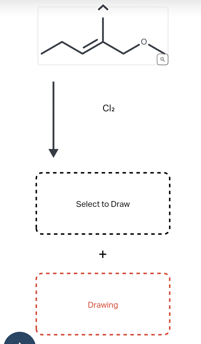 Cl₂
Select to Draw
+
Drawing