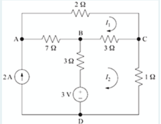 2A +
Μ
ΤΩ
Μ
392
3V
ΣΩ
B
D
3 Ω
I
C
811