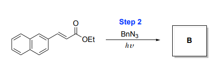 OEt
Step 2
BnN3
hv
B