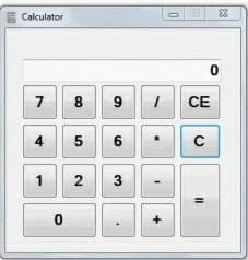 E Calculator
7
8 9
СЕ
4
5
6
1
2
3
