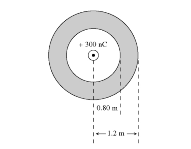 + 300 nC
0.80 m
|–1.2 m
→I
