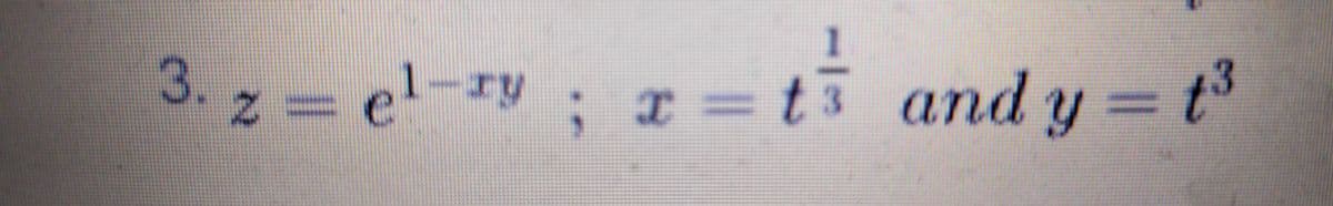 3.2 = e'-ry ; 1 =t3 and y = t°
аnd
13
1/-
