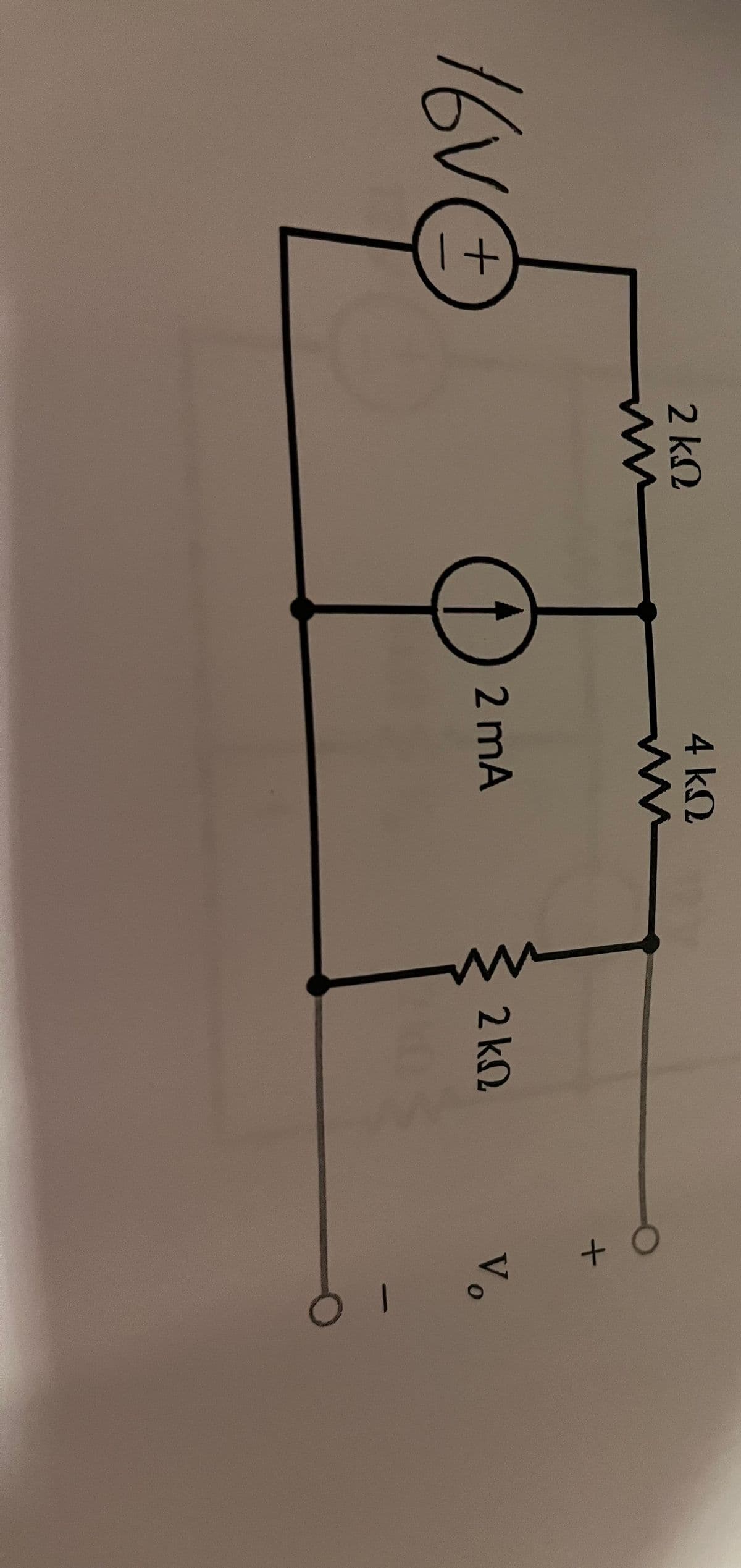 16VⒸ
2 ΚΩ
Μ
4 ΚΩ
Μ
2 mA
2 ΚΩ
+
Vo