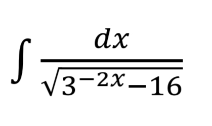 S
dx
√3-2x-16