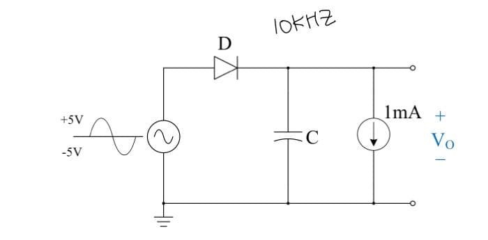 +5V
-5V
411
D
10кна
C
1mA +
Vo
D
-