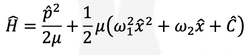 Â = 2 ² + 1⁄2µ(w²³x² + w₂x + C)
2μ