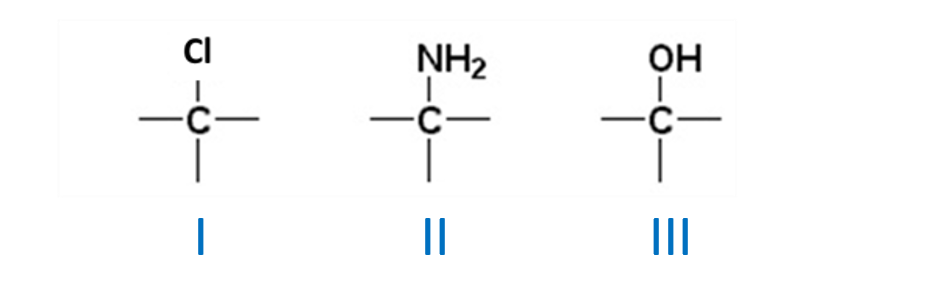 CI
NH2
он
-C-
-C-
III
