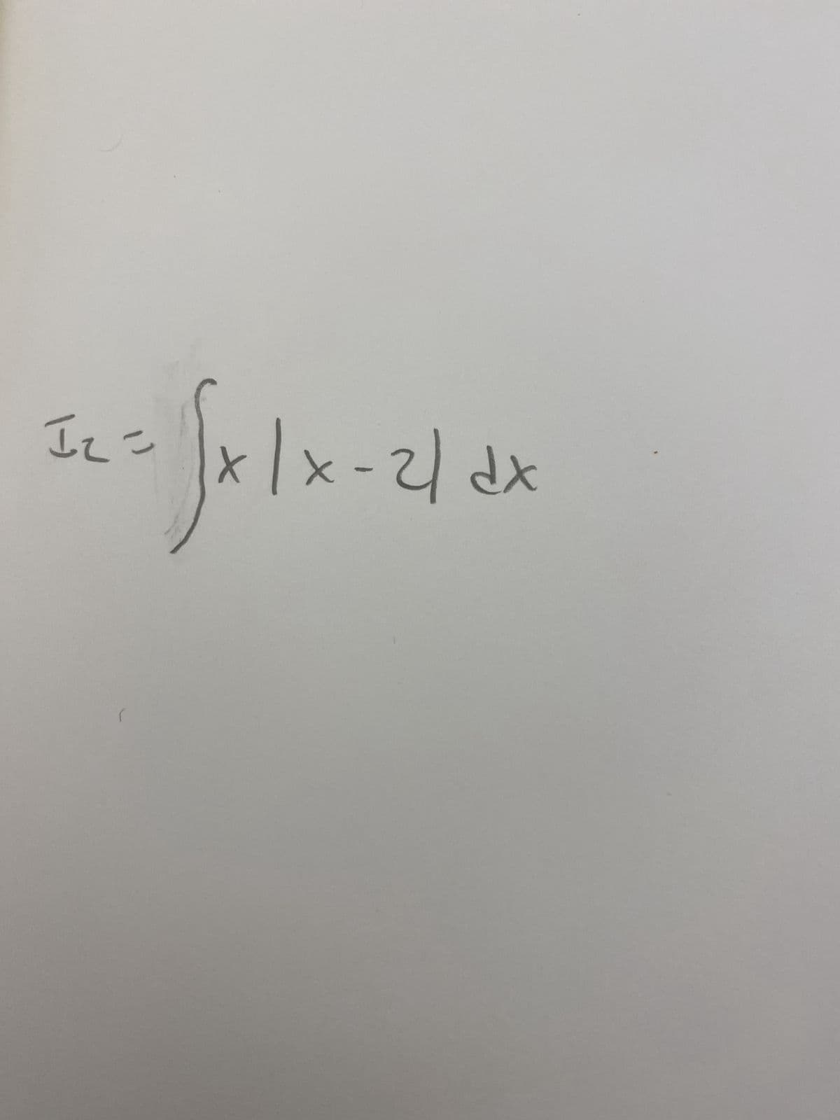 I₂ =
|x-2/dx