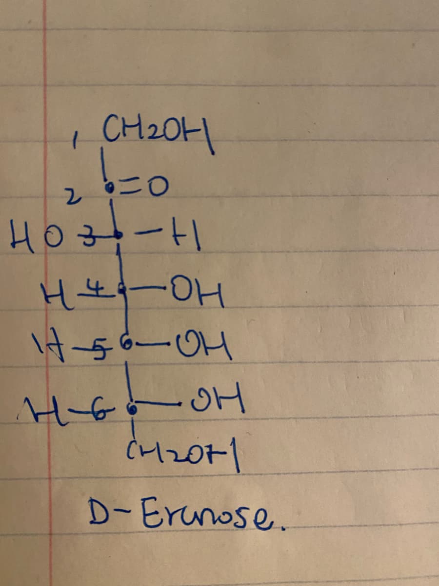 1
CH2O1
=0
2
HO-H
ㅐㅛ OH
4-56-1
H
CH2071
D-Erunose.