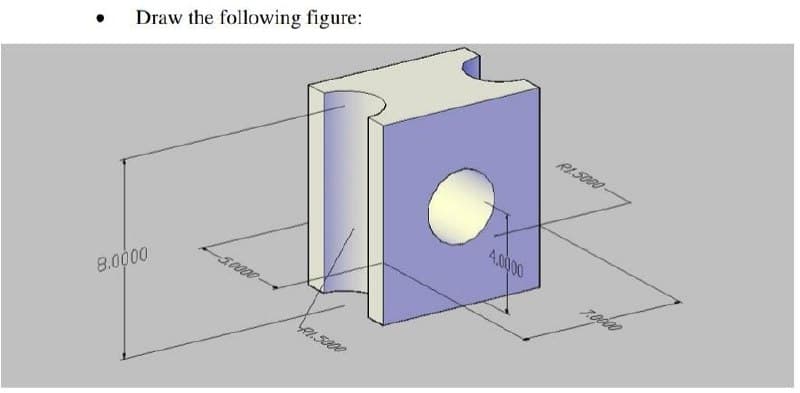 Draw the following figure:
A000
8.0000
