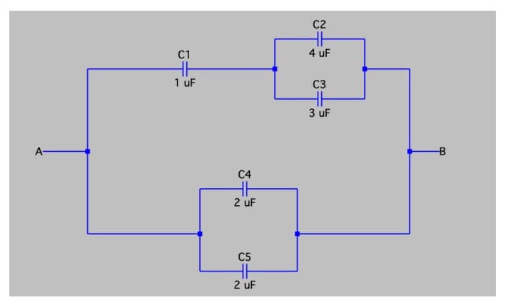 C2
C1
4 uF
1 uF
C3
3 uF
A-
-B
C4
2 uF
C5
2 uF
