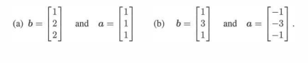 (a) b=2
and a=
(b) b= 3
and a=
3
2