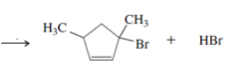 CH3
H3C.
Br
+
HBr
