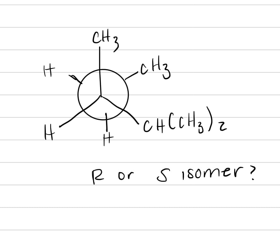 CH3
CH CHs) z
R or
S 18omer?
-土
